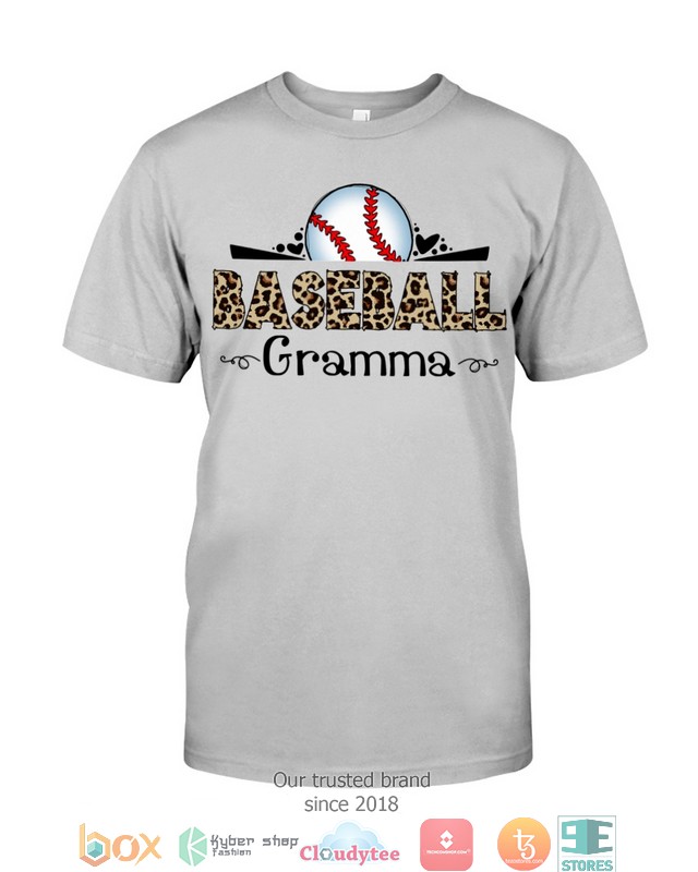Gramma_Baseball_leopard_pattern_2d_shirt_hoodie