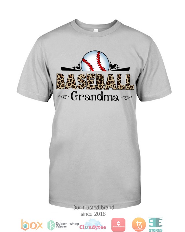 Grandma_Baseball_leopard_pattern_2d_shirt_hoodie