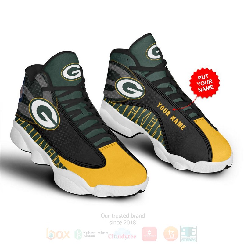 Green_Bay_Packers_NFL_Custom_Name_Air_Jordan_13_Shoes
