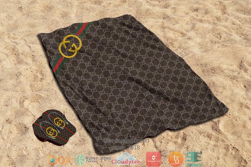 Gucci_Black_Beach_Towel