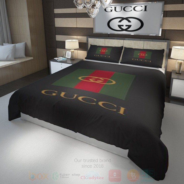 Gucci_Black_Inspired_Bedding_Set