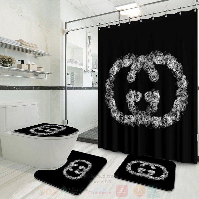 Gucci_Black_Shower_Curtain_Bathroom_Set