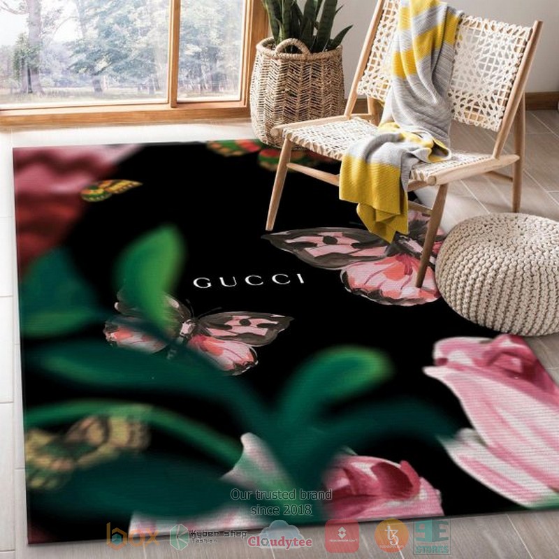 Gucci_Butterflies_black_rug