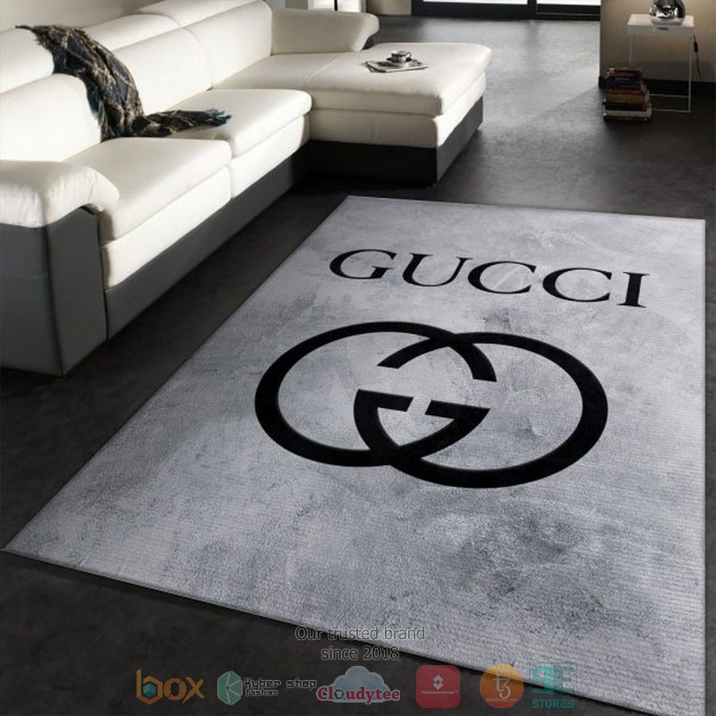 Gucci_GC_Luxury_brand_grey_rug