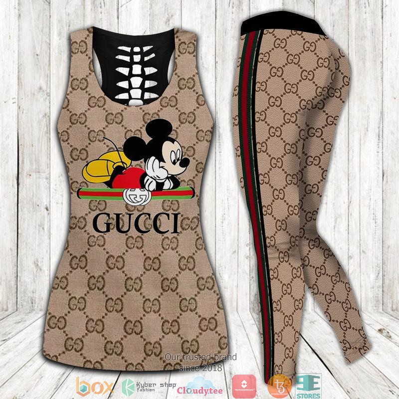 Gucci_Mickey_Mouse_Light_Brown_Tank_Top_Legging
