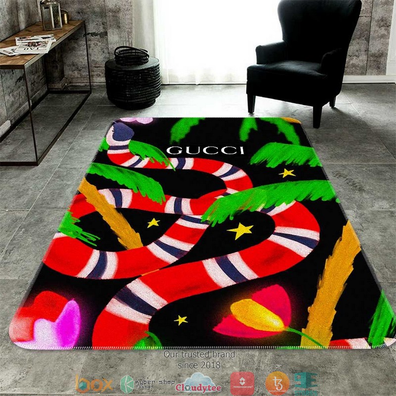 Gucci_Red_Snake_Carpet_Rug