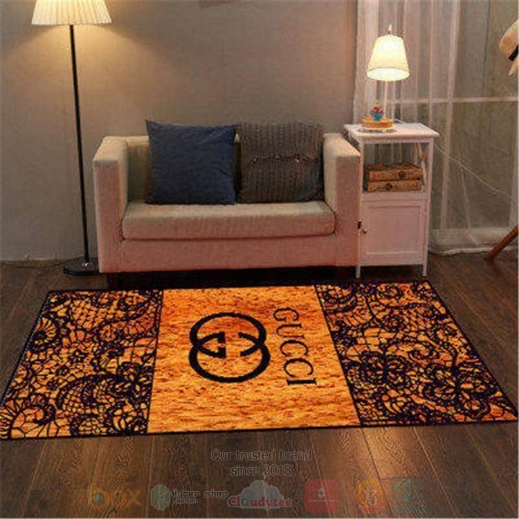 Gucci_Yellow-Brown_Inspired_Rug