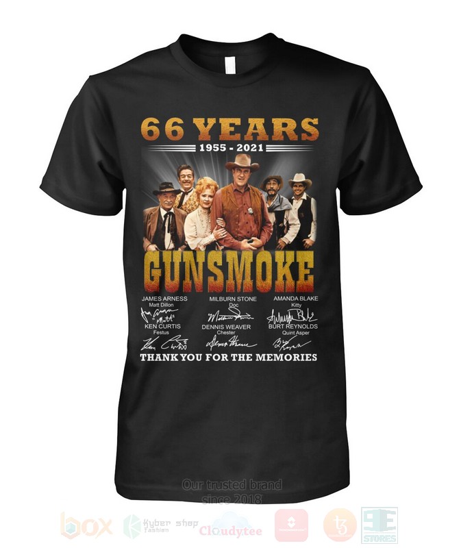 Gunsmoke_66_Years_1955-2021_2D_Hoodie_Shirt