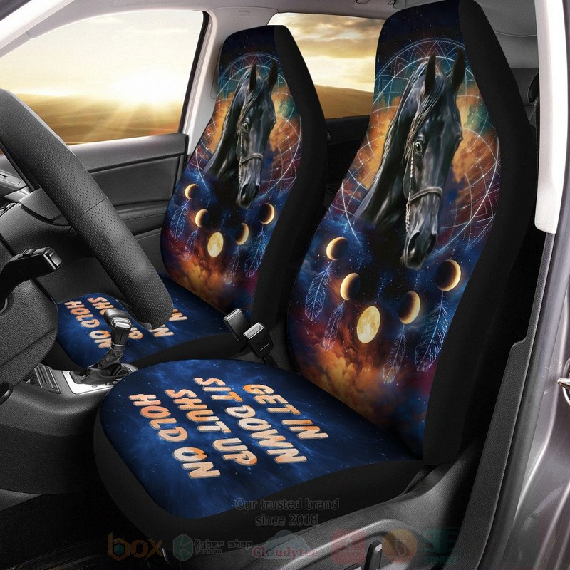 Horse_Dreamcatcher_Get_In_Sit_Down_Shut_Up_Hold_On_Car_Seat_Covers