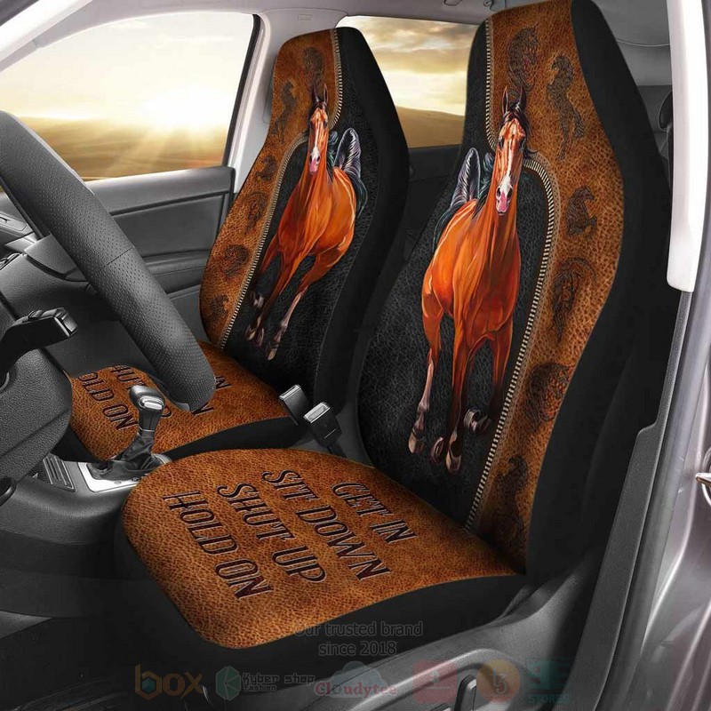 Horse_Get_In_Sit_Down_Shut_Up_Hold_On_Car_Seat_Covers_1