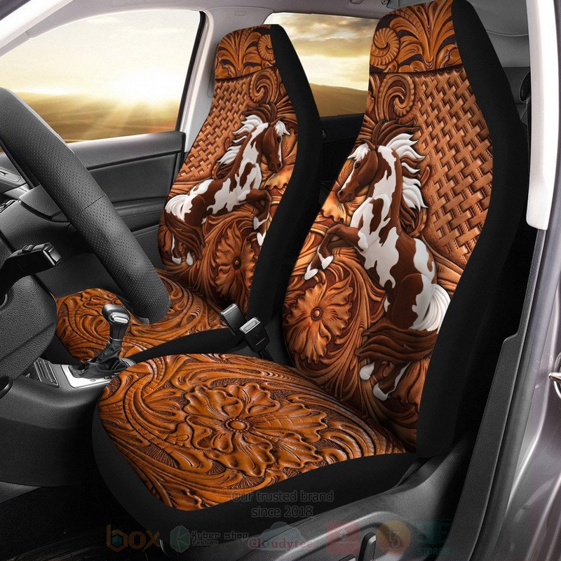 Horse_Western_Flower_Car_Seat_Covers_1