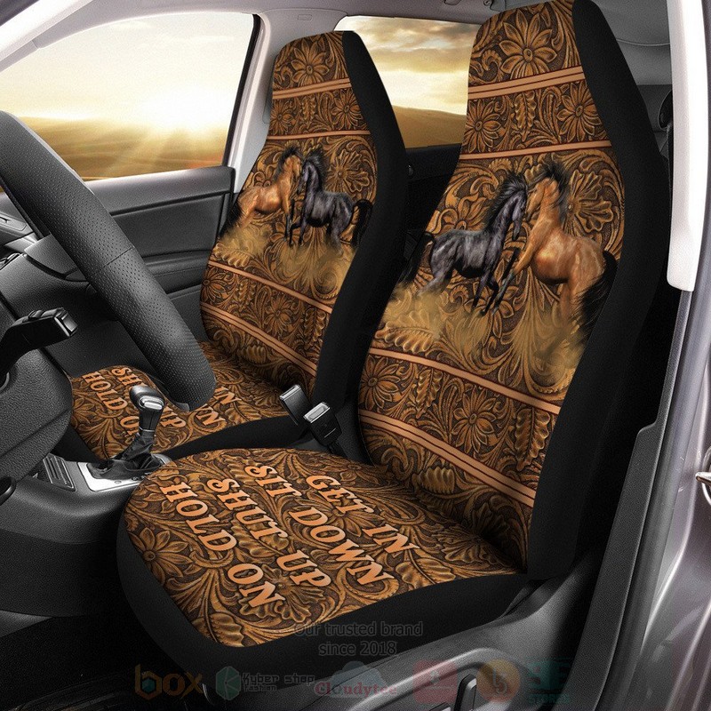Horses_Western_Get_In_Sit_Down_Shut_Up_Hold_On_Car_Seat_Covers