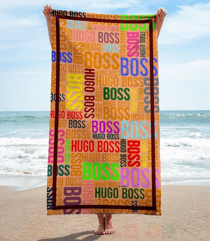 Hugo_Boss_Multi_Color_Microfiber_Beach_Towel