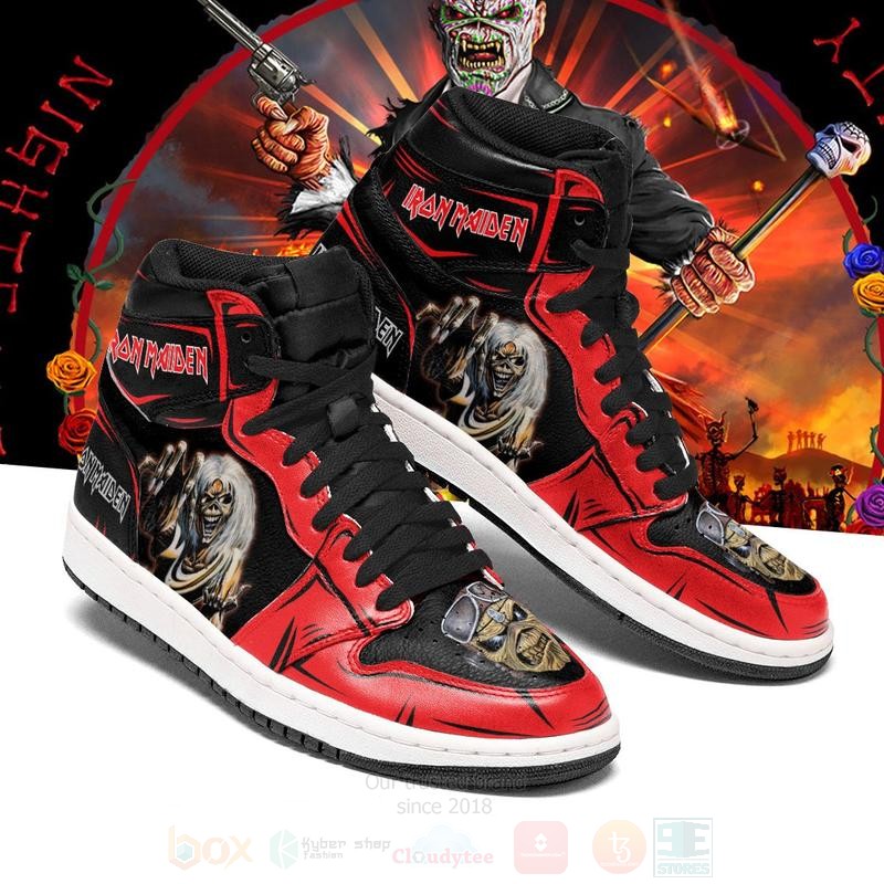 Iron_Maiden_Red__Air_Jordan_High_Top_Shoes