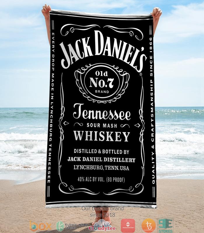 Jack_Daniels_Old_No_7_Beach_Towel