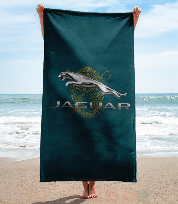Jaguar_Microfiber_Beach_Towel