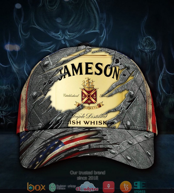 Jameson_Irish_Whiskey_American_Flag_Baseball_Cap