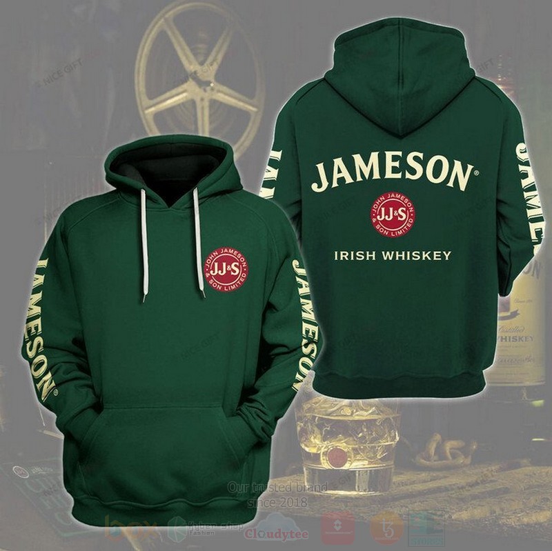 Jameson_Irish_Whiskey_Dark_Green_3D_Hoodie