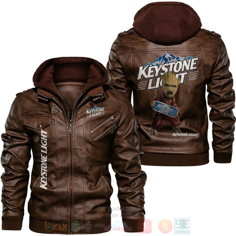 Keystone_Light_Marvel_Groot_Leather_Jacket_1