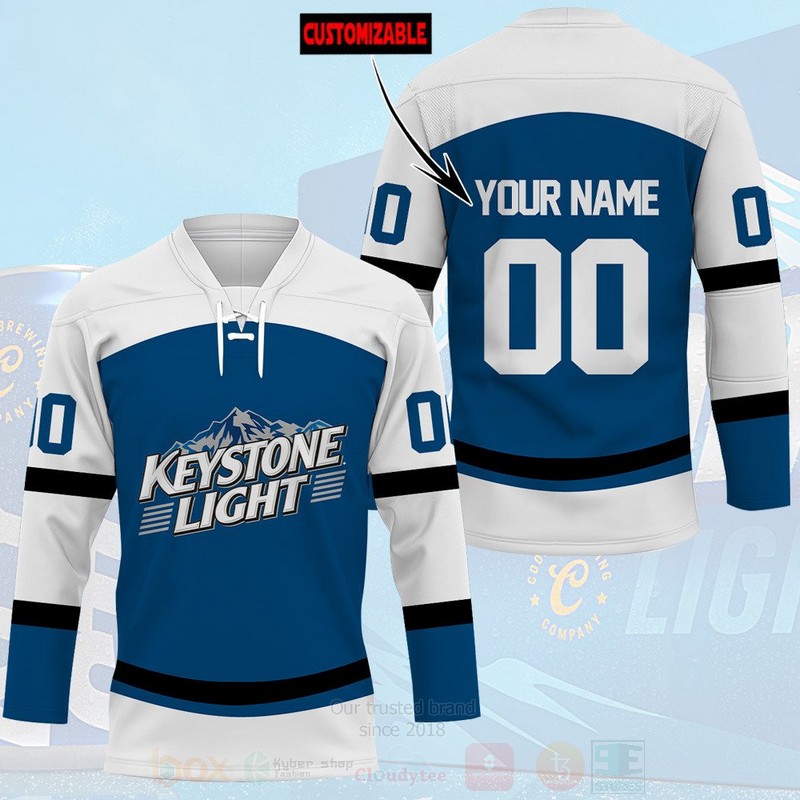 Keystone_Light_Personalized_Hockey_Jersey_Shirt