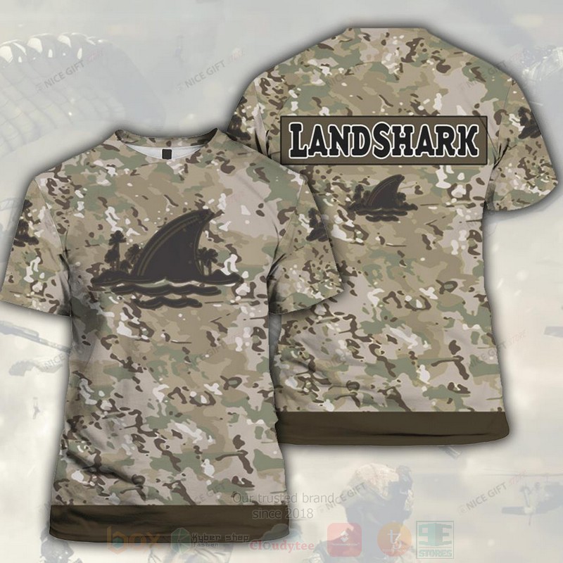 Landshark_Lager_Camouflage_3D_T-shirt