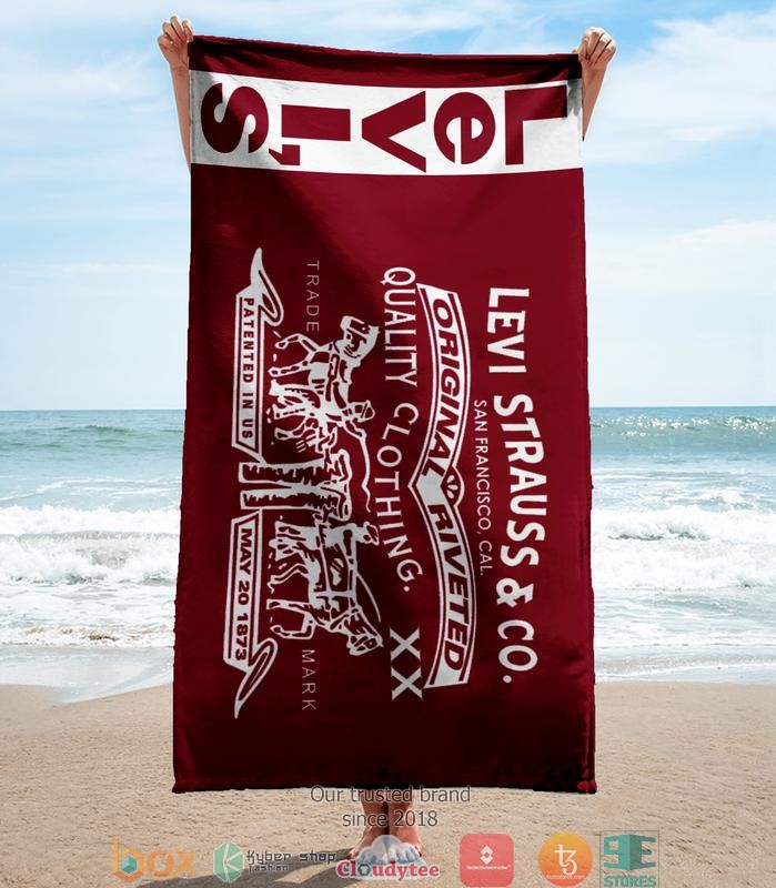 Levi_Strauss_and_Co_original_riveted_Beach_Towel
