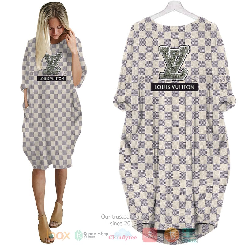Louis_Vuitton_Damier_Pattern_Pocket_Dress