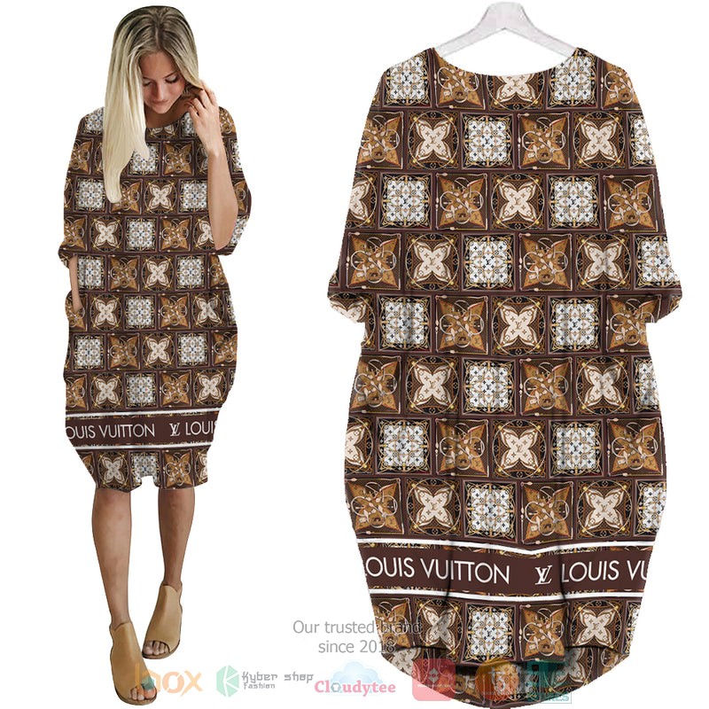 Louis_Vuitton_Geometric_pattern_Pocket_Dress