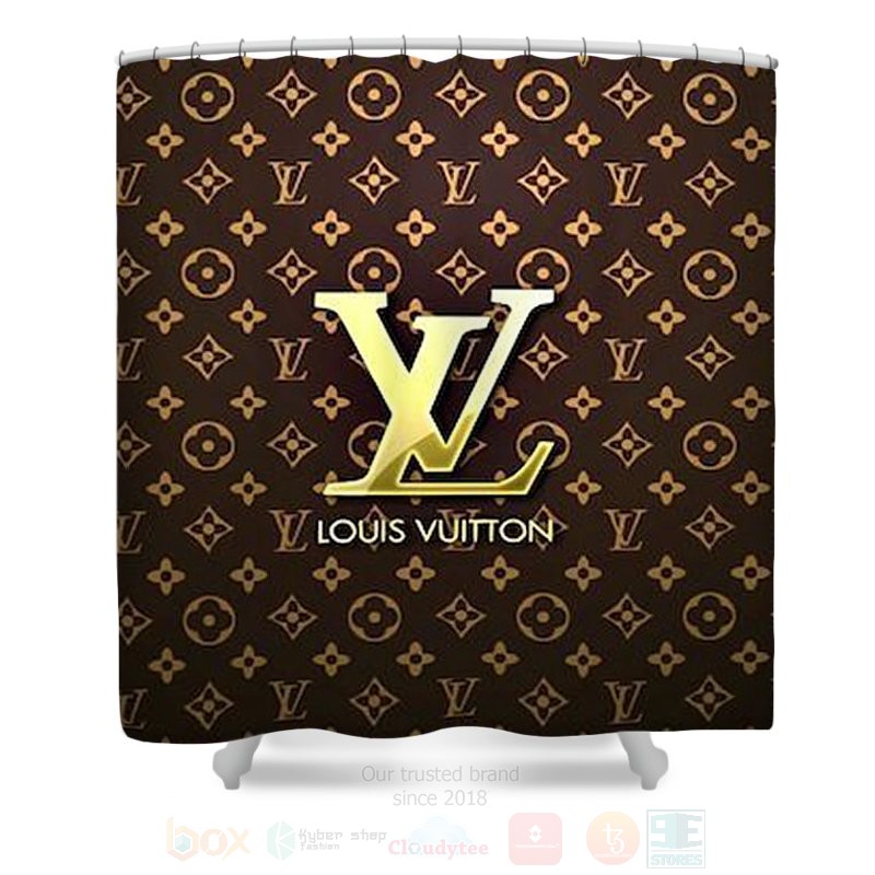 Louis_Vuitton_Luxury_Logo_Shower_Curtain