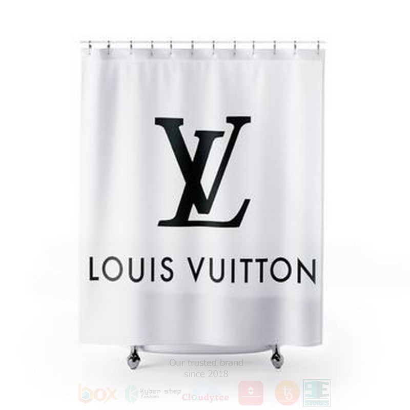 Louis_Vuitton_Paris_Luxury_Full_White_Shower_Curtain