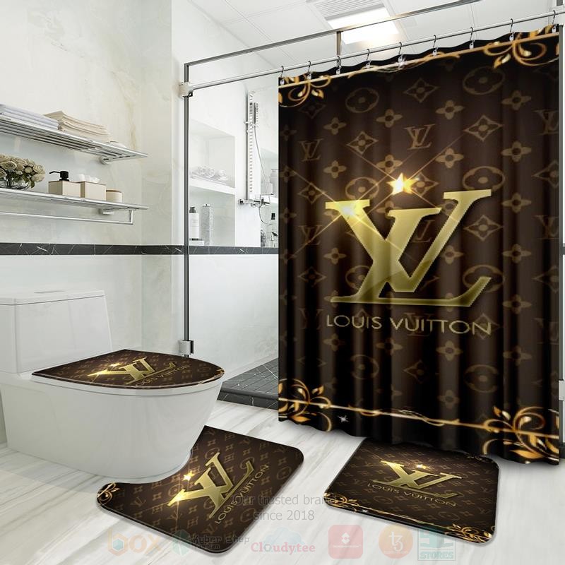 Louis_Vuitton_Paris_Star_Shower_Curtain_Bathroom_Set