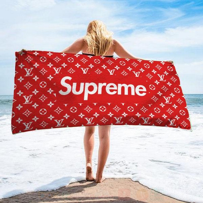 Louis_Vuitton_Supreme_Microfiber_Beach_Towel
