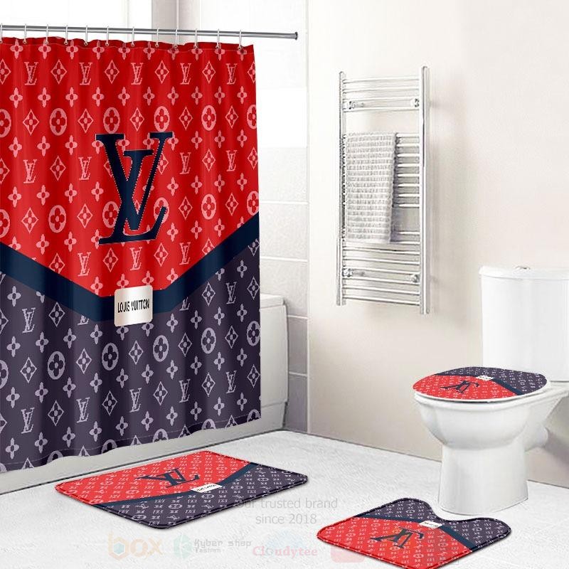 Louis_Vuitton_Supreme_Red-Blue_Shower_Curtain