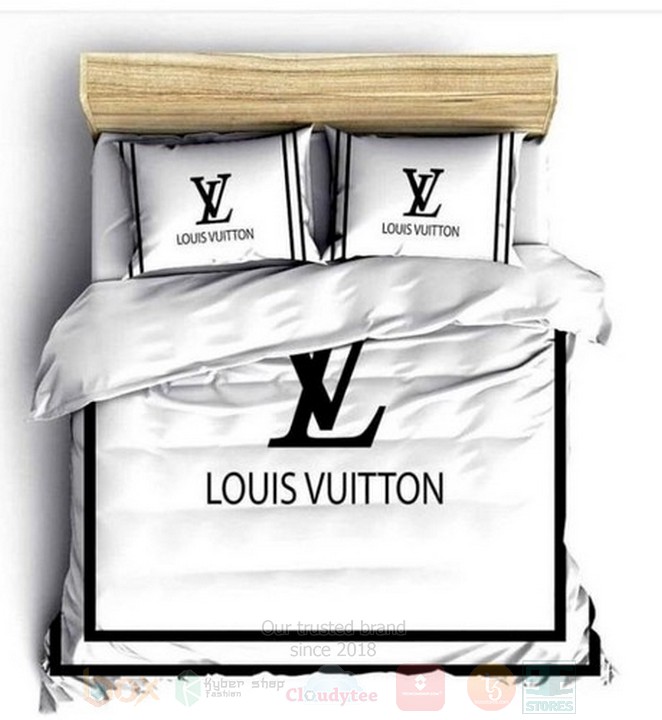 Lv_Louis_Vuitton_White_Inspired_Bedding_Set