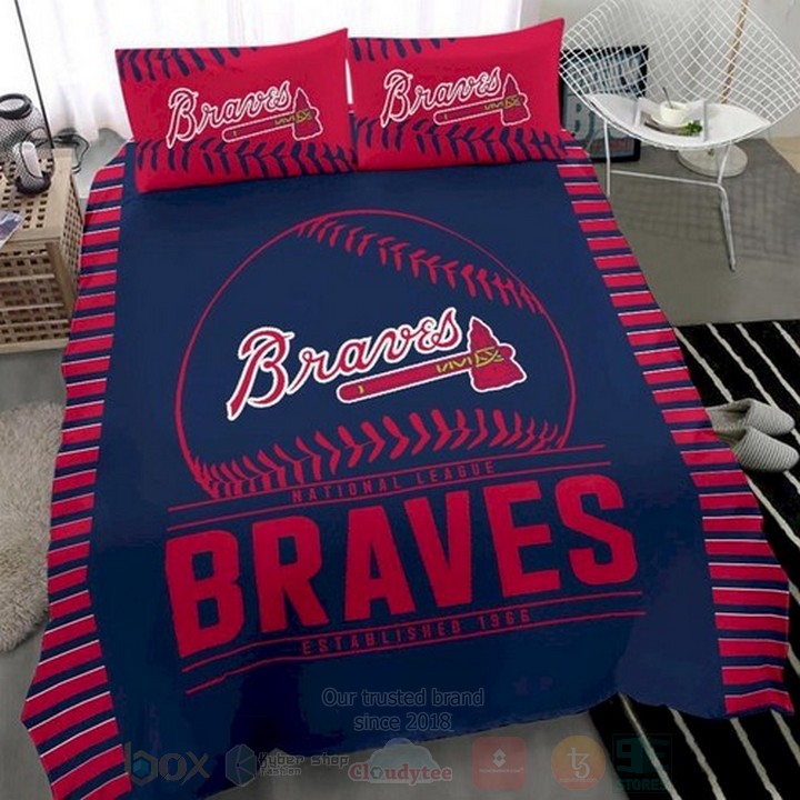 MLB_Atlanta_Braves_Inspired_Bedding_Set