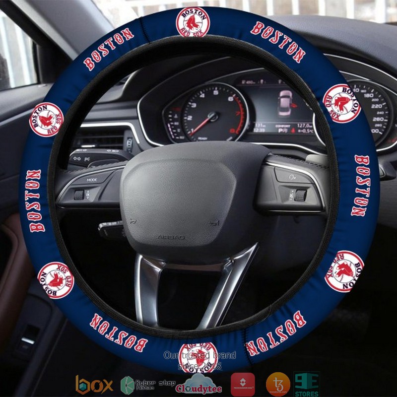 MLB_Boston_Red_Sox_Steering_wheel