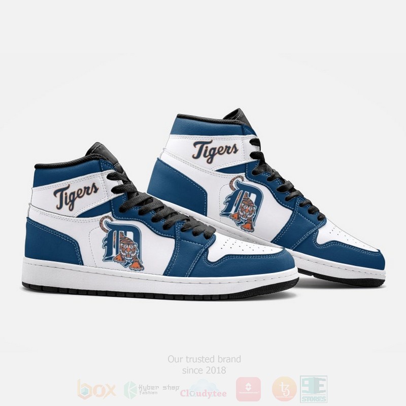 MLB_Detroit_Tigers_Air_Jordan_1_High_Top_Shoes_1