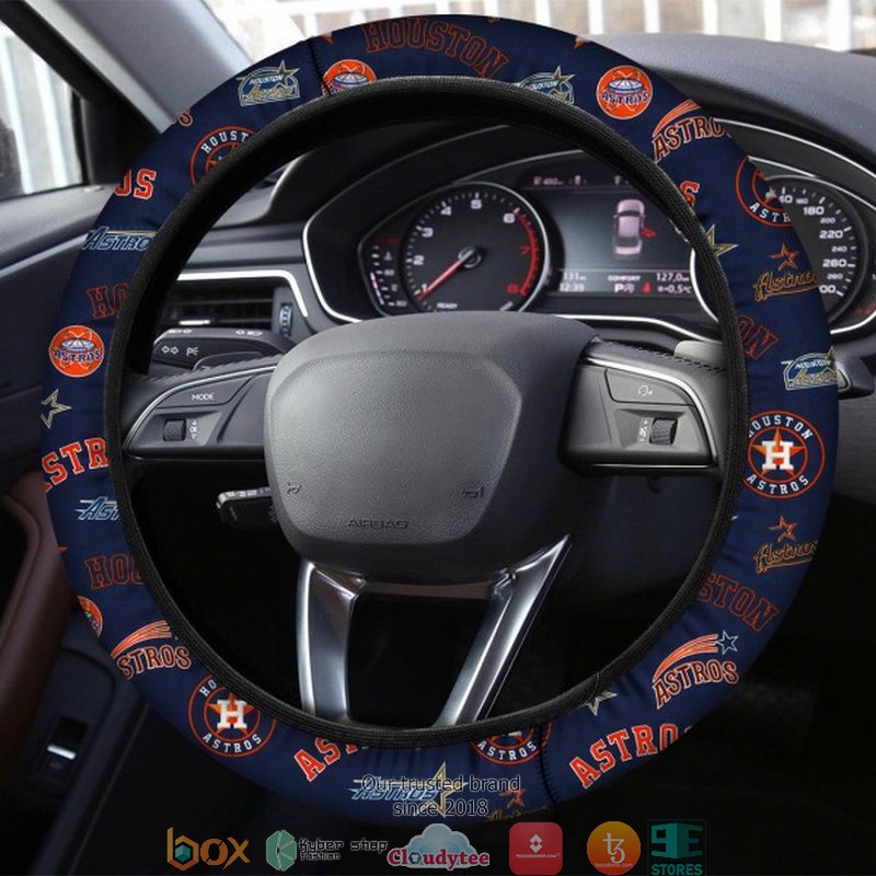 MLB_Detroit_Tigers_Navy_Steering_wheel