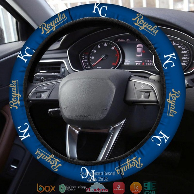 MLB_Kansas_City_Royals_Blue_Steering_wheel