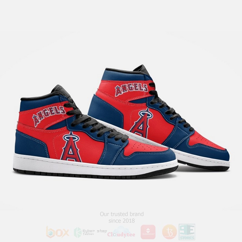 MLB_Los_Angeles_Angels_Air_Jordan_1_High_Top_Shoes_1