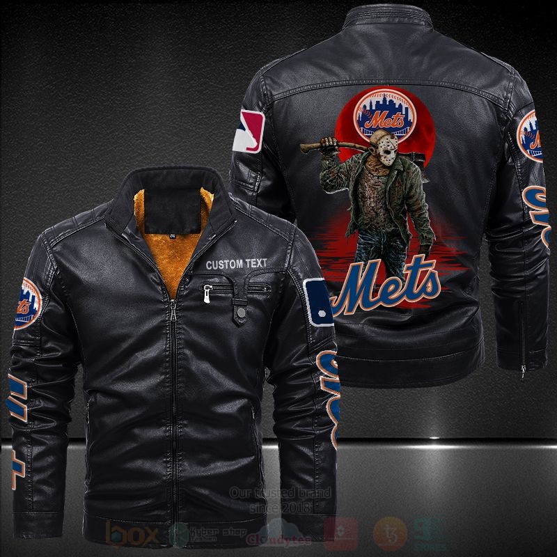 MLB_New_York_Mets_Jason_Voorhees_Halloween_Custom_Name_Trend_Fleece_Leather_Jacket