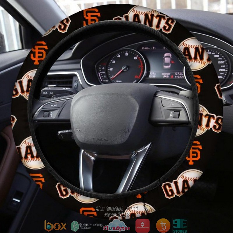 MLB_San_Francisco_Giants_Black_Steering_wheel_1