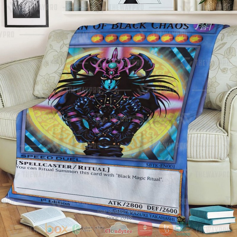 Magician_Of_Black_Chaos_Soft_Blanket
