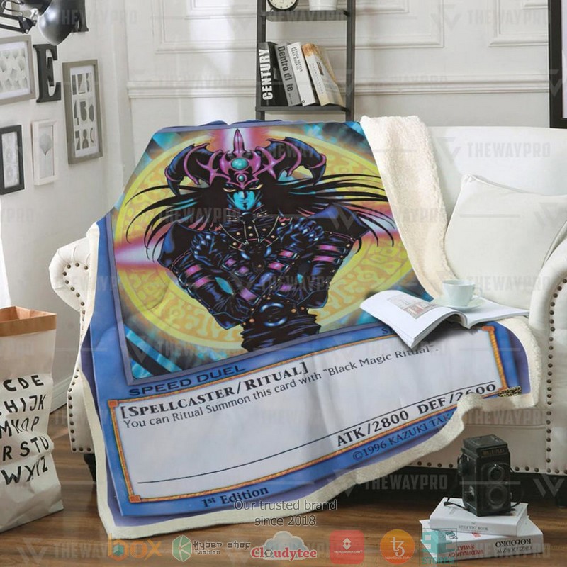 Magician_Of_Black_Chaos_Soft_Blanket_1
