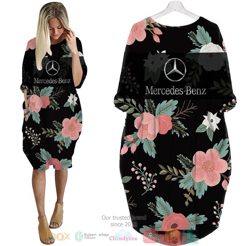 Mercedes-Benz_flowers_black_Pocket_Dress