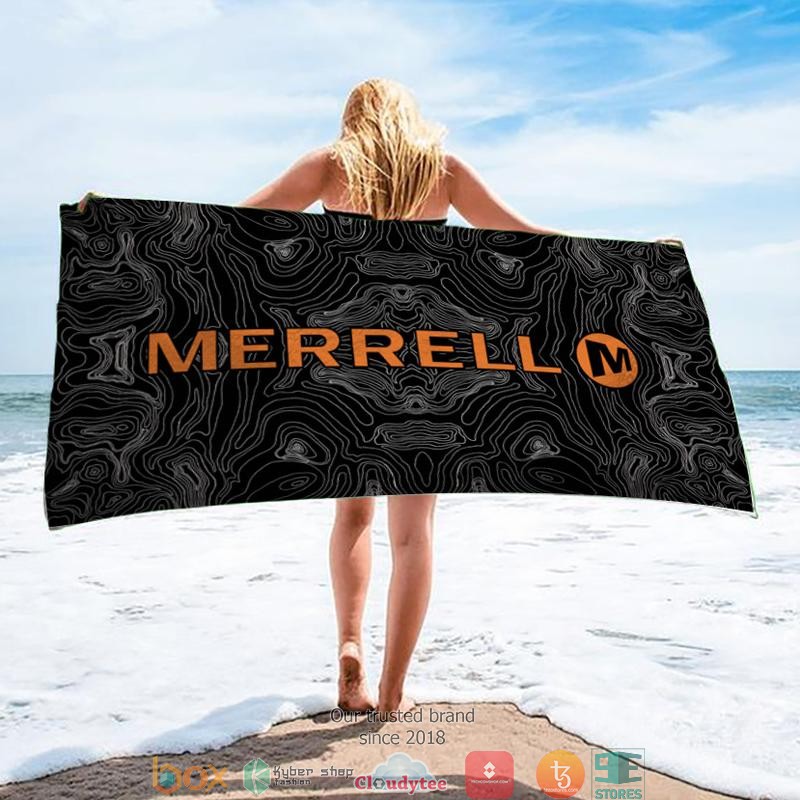 Merrell_M_Black_Beach_Towel
