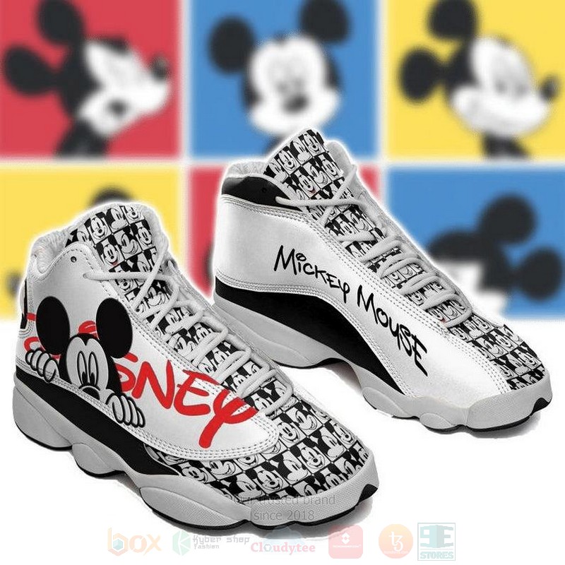Mickey_Mouse_Disney_Cartoon_Air_Jordan_13_Shoes