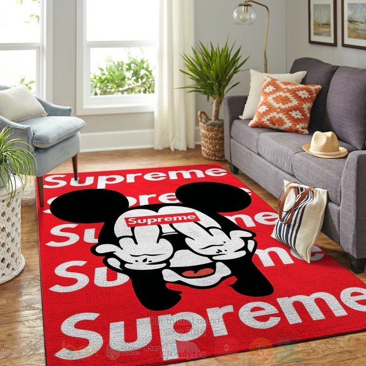 Mickey_Mouse_Supreme_Red_Inspired_Rug