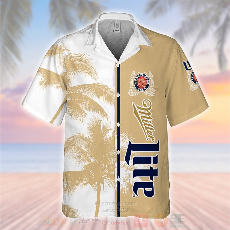 Miller_Lite_Coconut_Hawaiian_Shirt_Short_1