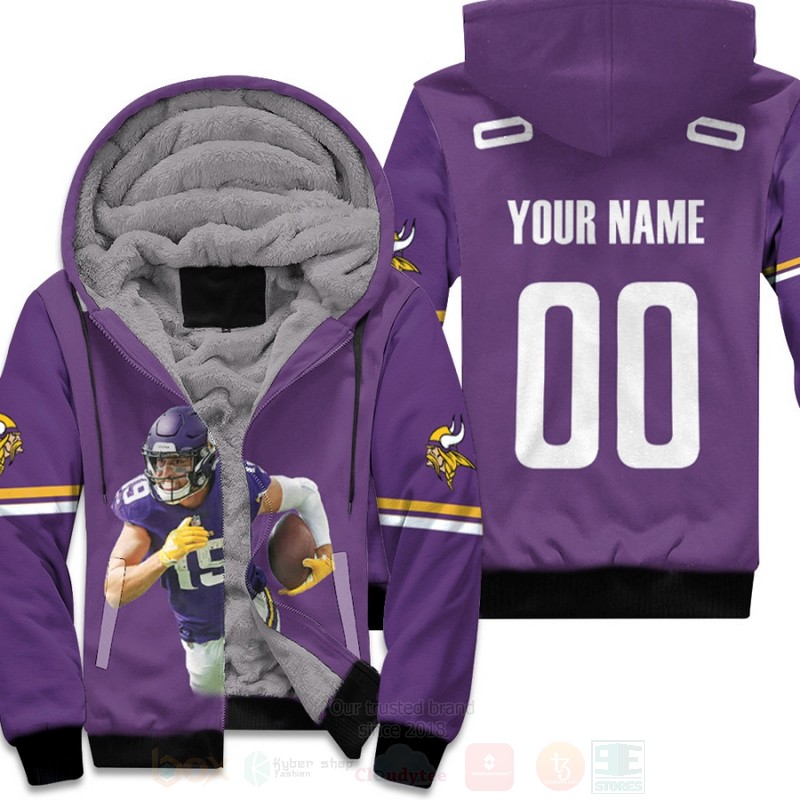 Minnesota_Vikings_Adam_Thielen_19_NFL_Personalized_3D_Fleece_Hoodie